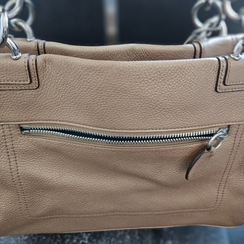 Coach Penelope Metallic Satchel NWOT - Picture 9 of 11
